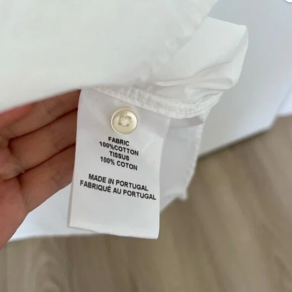 NWOT OFFICINE GÉNÉRALE white blouse - Picture 3 of 9